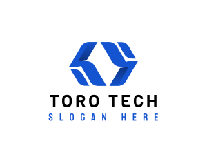 Abstract Tech Company logo design