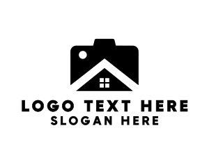 Landscape Photography - Camera House Studio logo design