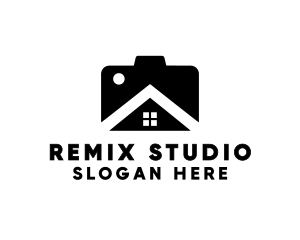 Camera House Studio logo design