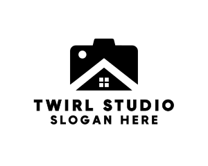 Camera House Studio logo design