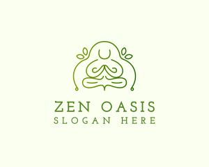 Wellness Meditation Yoga logo design