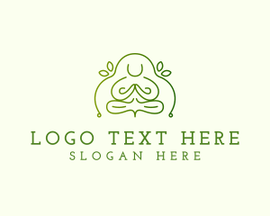 Wellness Meditation Yoga Logo