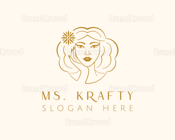 Beauty Fashion Woman Logo