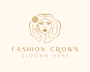 Beauty Fashion Woman  logo design