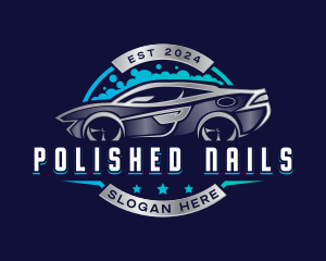 Car Washing Maintenance logo design