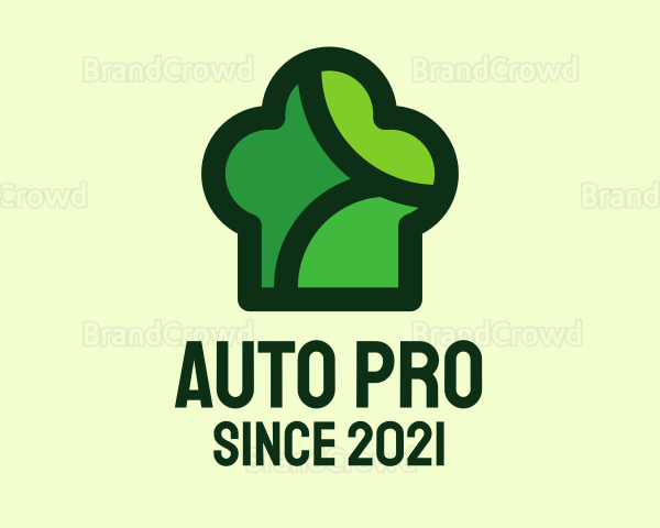 Green Chef Hat Logo