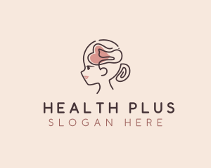 Woman Mental Health logo design