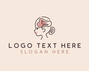 Person - Woman Mental Health logo design