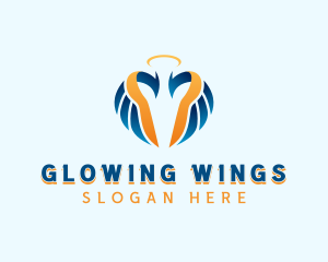 Holy Wings Retreat logo design