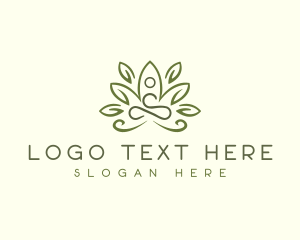 Boutique - Yoga Zen Meditation logo design