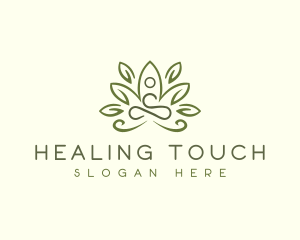 Yoga Zen Meditation logo design