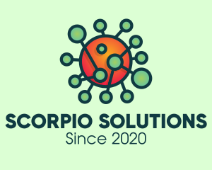 Virus Science Laboratory logo design