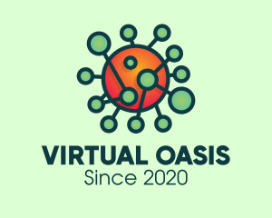 Virus Science Laboratory logo design