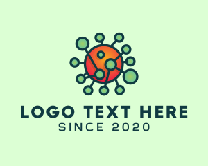 Virus Science Laboratory logo design