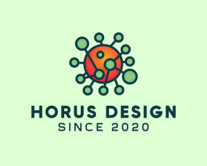 Virus Science Laboratory logo design