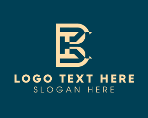 Modern Business - Generic Business Letter B logo design