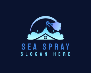  Disinfect Home Sanitation logo design