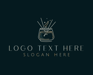 Spa - Candle Light Home Decor logo design