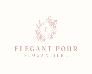 Floral Eco Boutique logo design