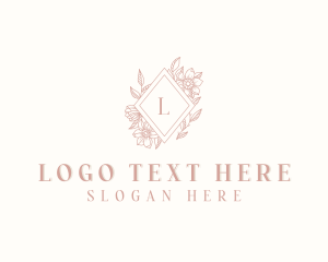 Wedding - Floral Eco Boutique logo design