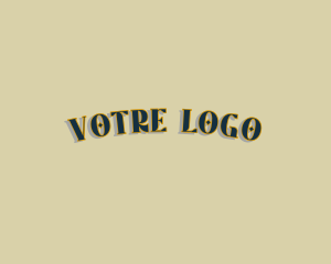 Retro Hipster Firm Logo