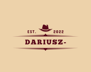 Texas - Wild Western Cowboy Hat logo design