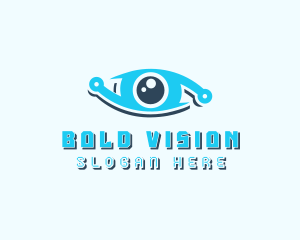 Digital Eye Technology  logo design