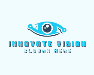 Digital Eye Technology  logo design