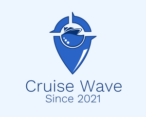 Cruiser - Cruise Ship Navigator logo design