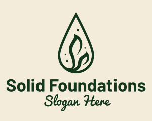 Liquid - Natural Oil Extract logo design