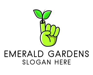 Eco Friendly Gardener logo design