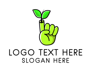 Thumb - Eco Friendly Gardener logo design