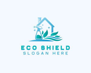 Eco Spray Housekeeping logo design