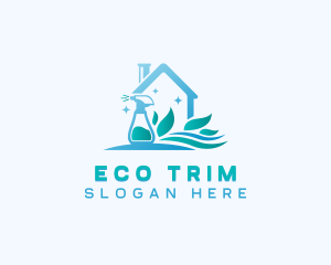 Eco Spray Housekeeping logo design