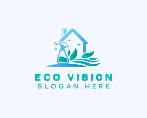 Eco Spray Housekeeping logo design