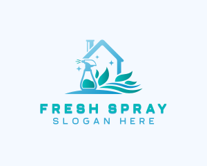 Eco Spray Housekeeping logo design