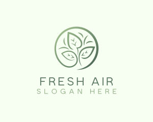 Leaf Grass Landscaping logo design