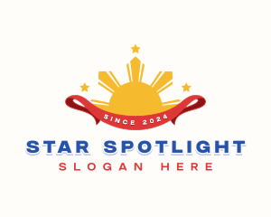 Philippines Sun Stars logo design