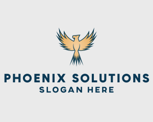 Phoenix - Flying Phoenix Esports logo design