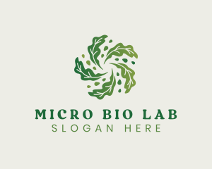 Natural Vegan Leaf logo design