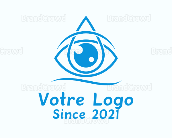 Blue Eye Drops Logo