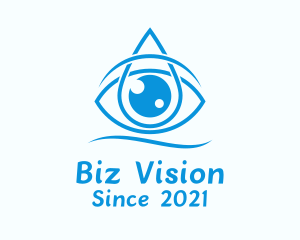 Blue Eye Drops  logo design