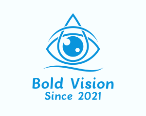 Blue Eye Drops  logo design