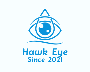 Blue Eye Drops  logo design