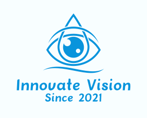 Blue Eye Drops  logo design