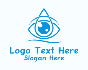 Blue Eye Drops  Logo