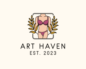 Sexy Female Lingerie logo design