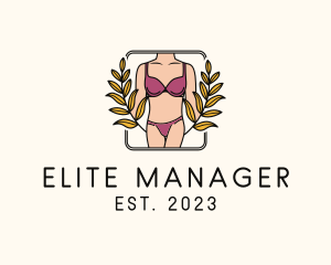 Sexy Female Lingerie logo design