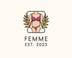 Sexy Female Lingerie logo design