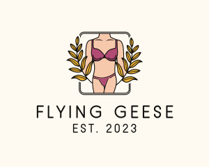 Sexy Female Lingerie logo design